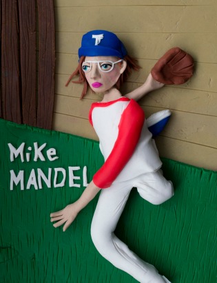Original photograph: ‘Mike Mandel’ from ‘Baseball Photographer Trading Cards’, 1974 by Mike Mandel